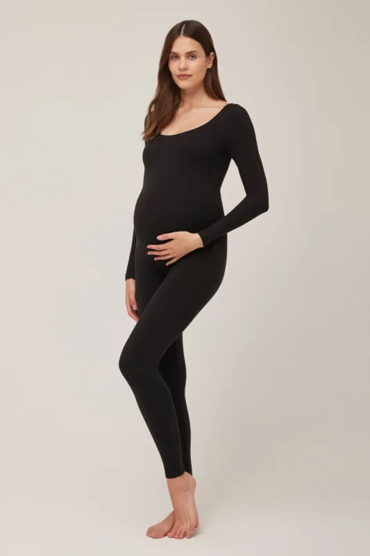 The Celine Maternity Unitard sold by Trunfio