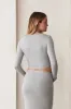 Soft Rib Long Sleeve Top sold by Trunfio
