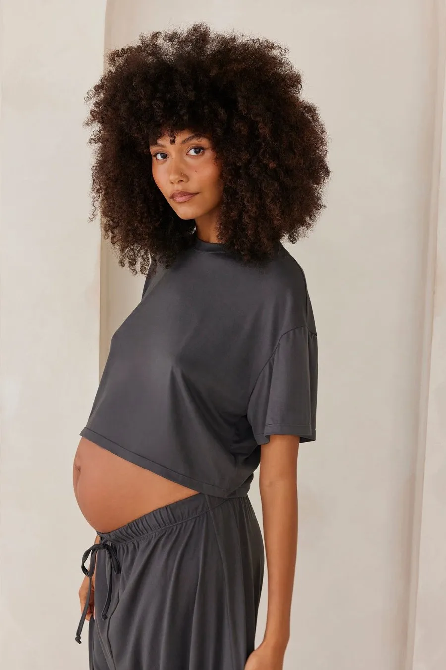 The Cloud Crop Tee sold by Trunfio product image thumbnail 5