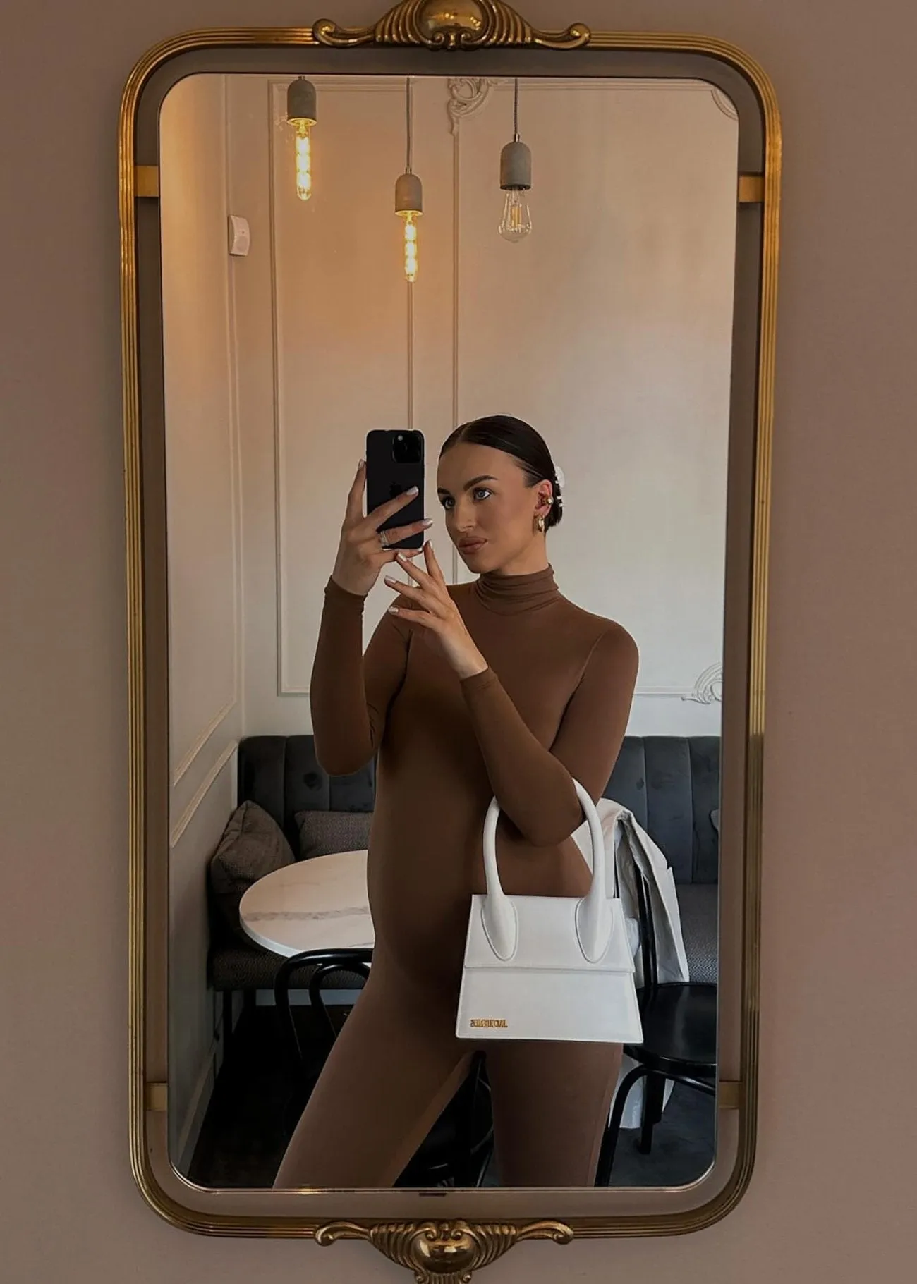 The Penelope Maternity Unitard sold by Trunfio product image thumbnail 5