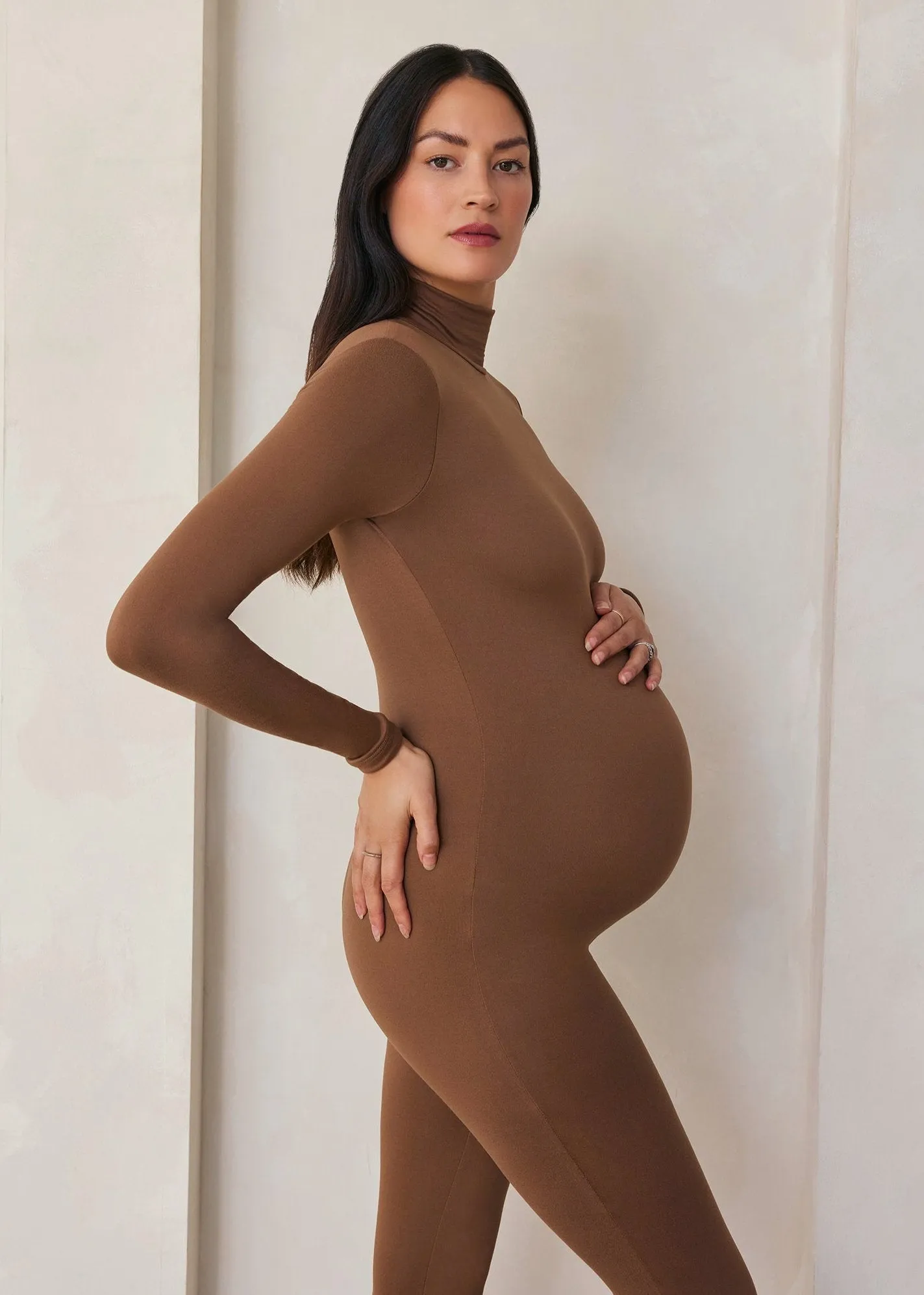 The Penelope Maternity Unitard sold by Trunfio product image thumbnail 2
