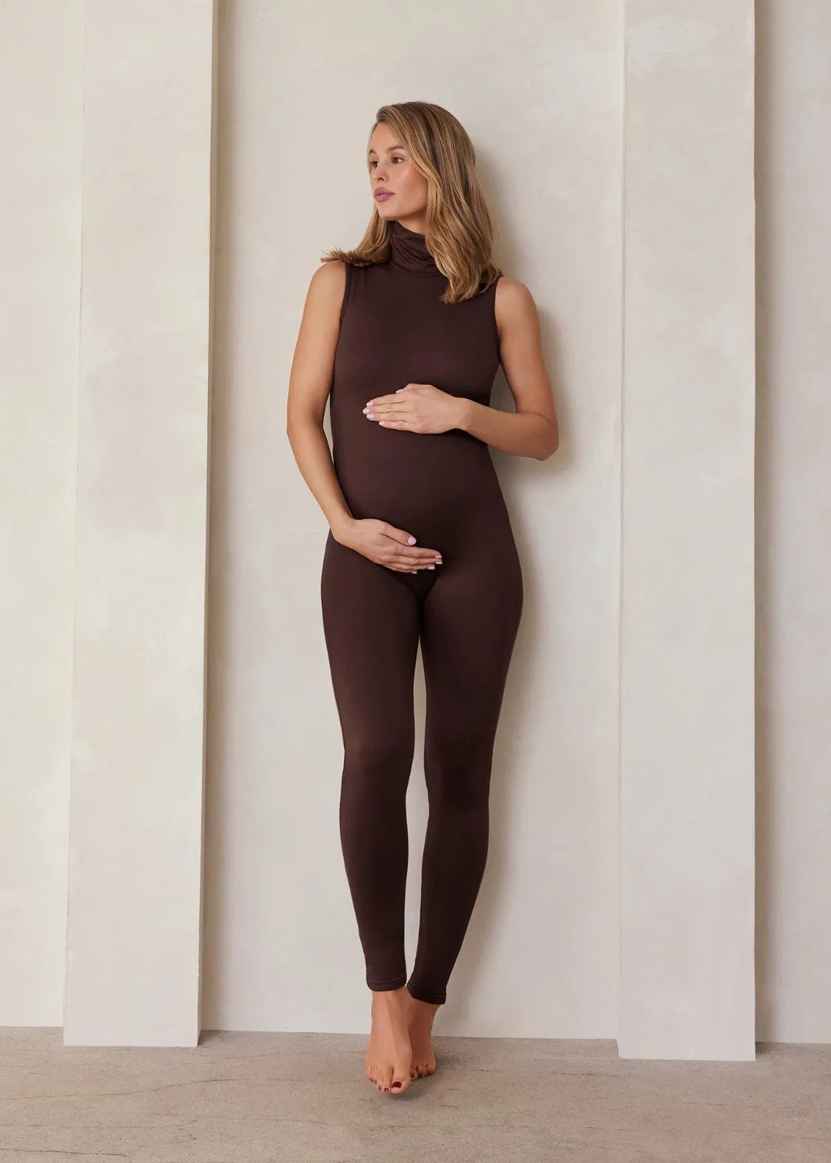 The Stevie Maternity Unitard sold by Trunfio product image thumbnail 3
