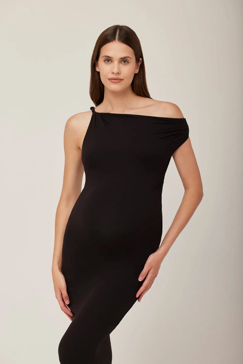 Twisted Airbrush Midi Dress sold by Trunfio product image thumbnail 3