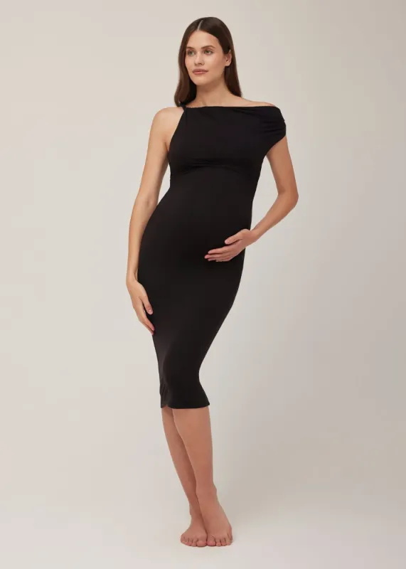 Twisted Airbrush Midi Dress sold by Trunfio