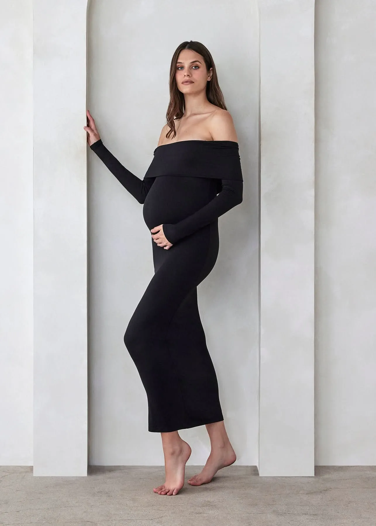 The Alison Maternity Dress sold by Trunfio product image thumbnail 4