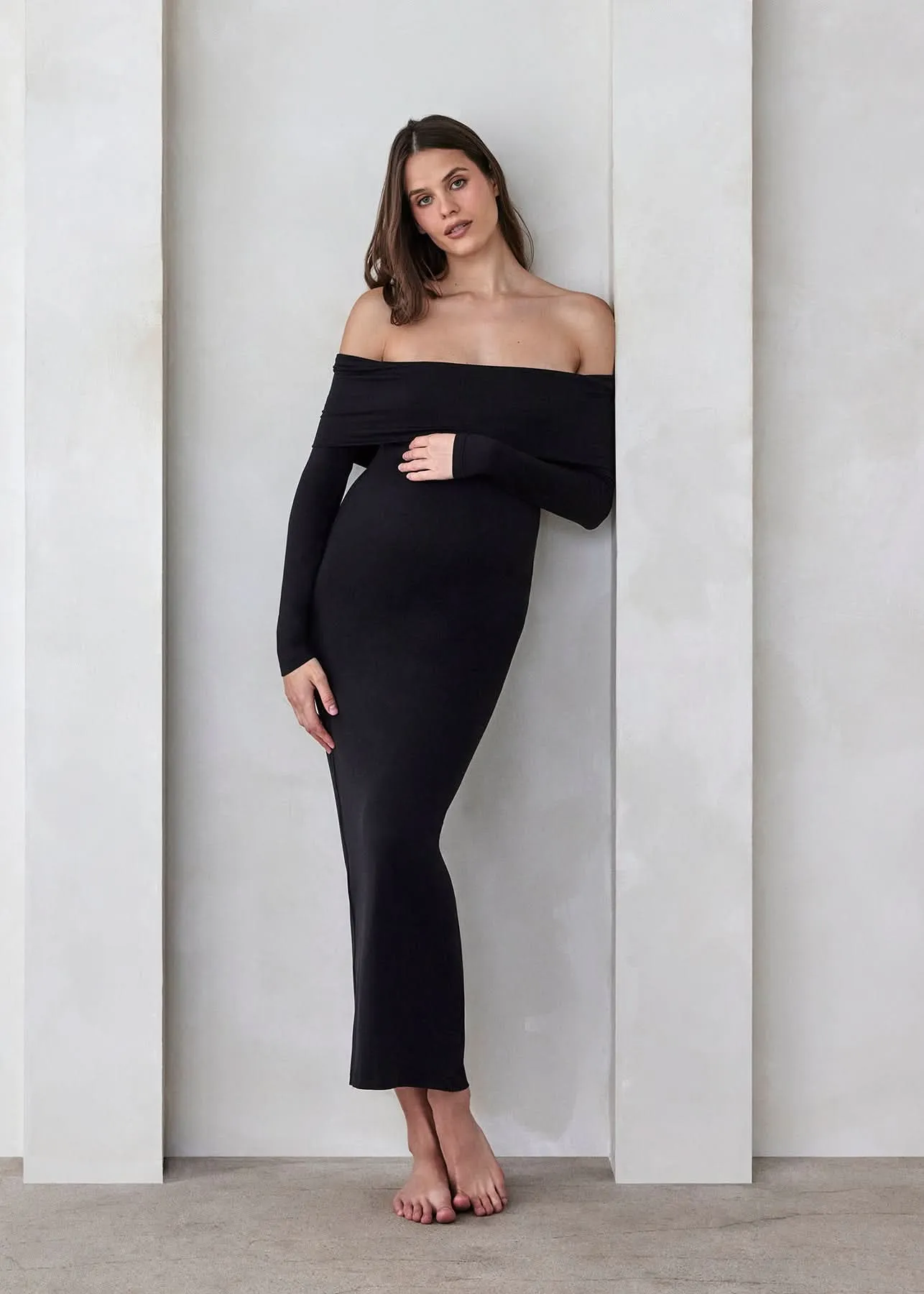 The Alison Maternity Dress sold by Trunfio product image thumbnail 3
