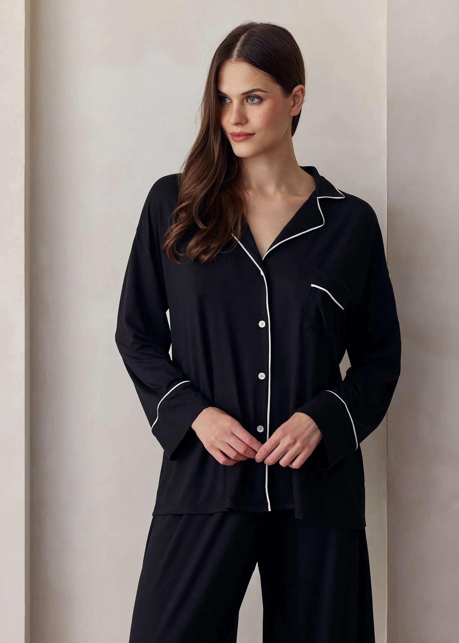 The Cloud Sleep Long Sleeve Top sold by Trunfio product image thumbnail 5