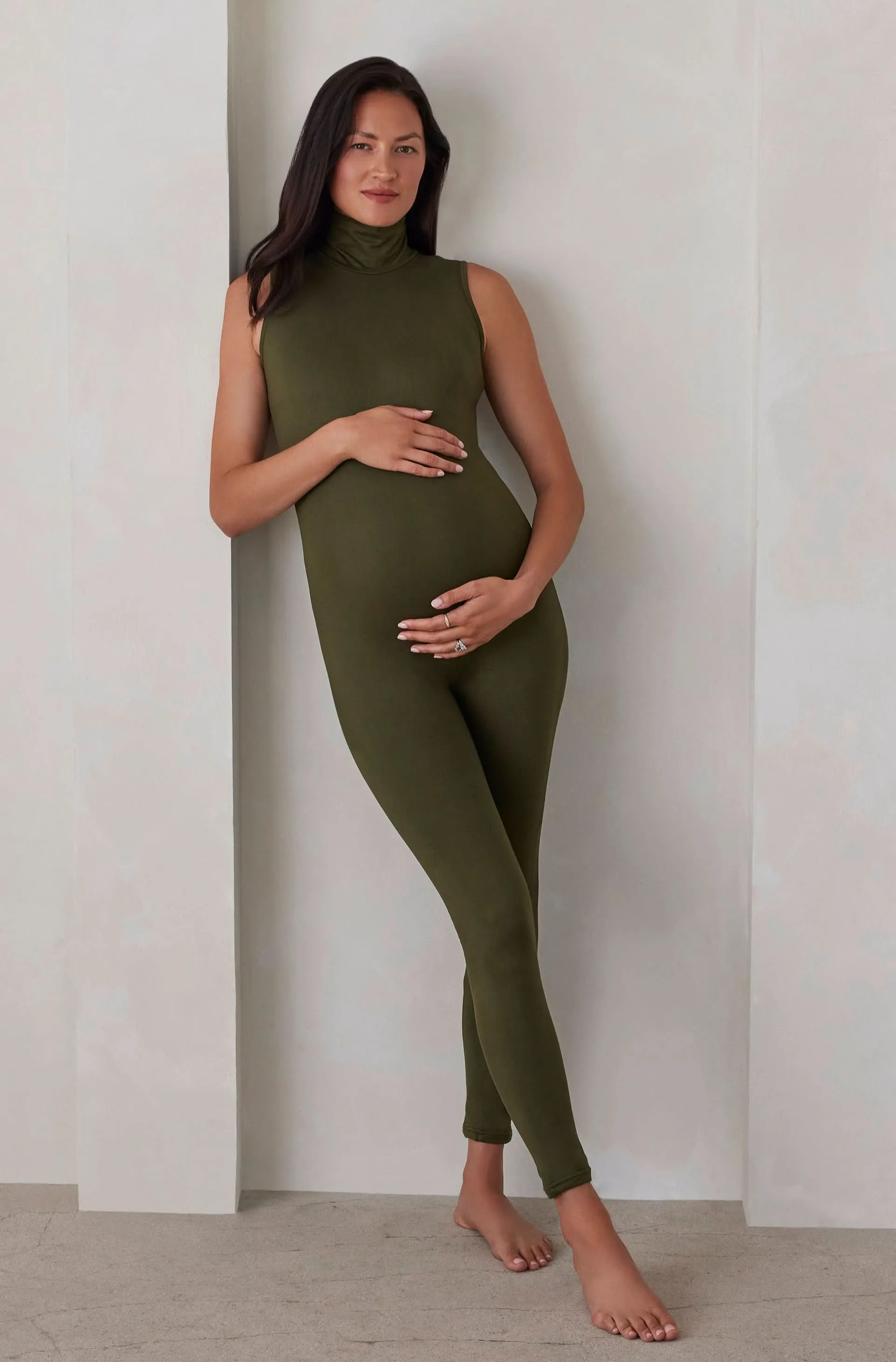 The Stevie Maternity Unitard sold by Trunfio product image thumbnail 2
