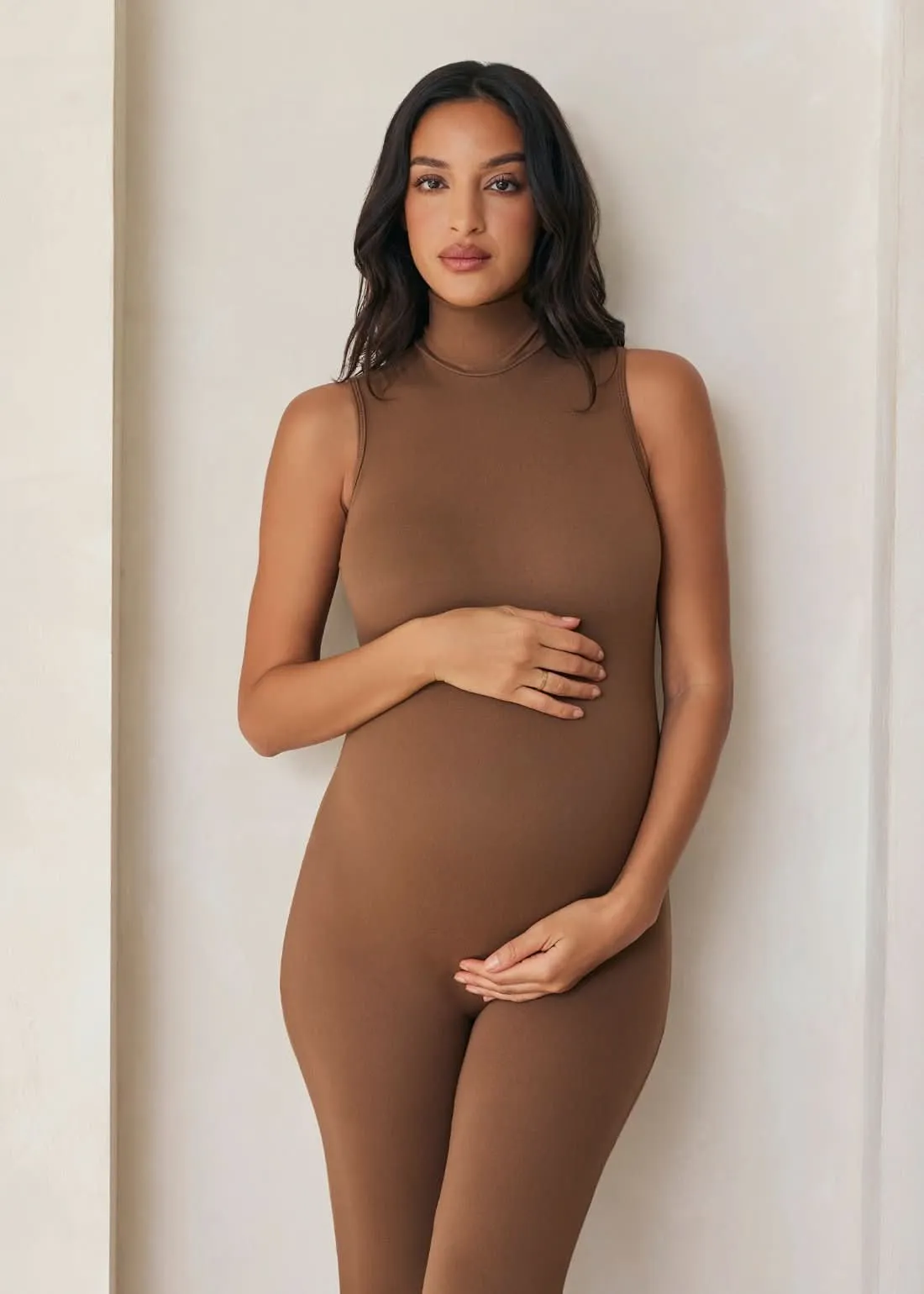 The Stevie Maternity Unitard sold by Trunfio product image thumbnail 5