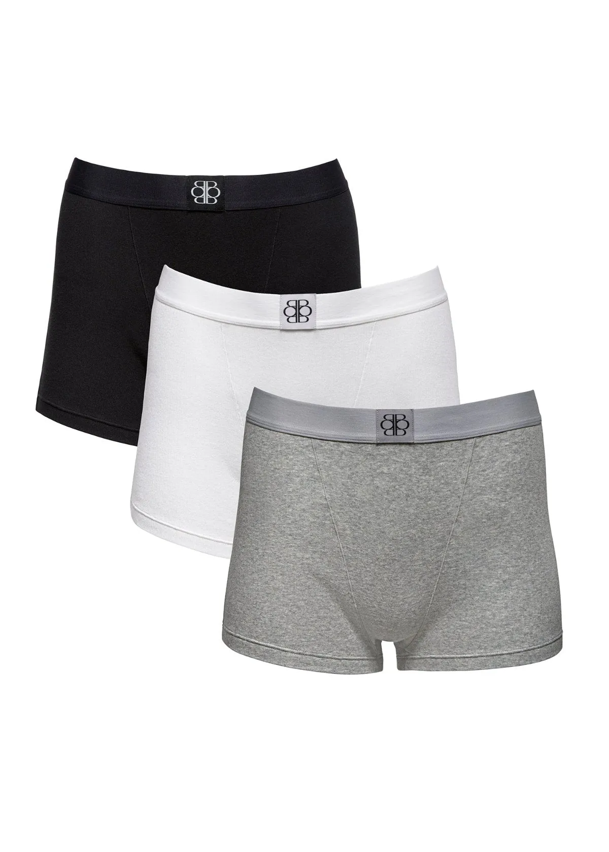 Cotton Rib Boy Short - 3 Pack sold by Trunfio