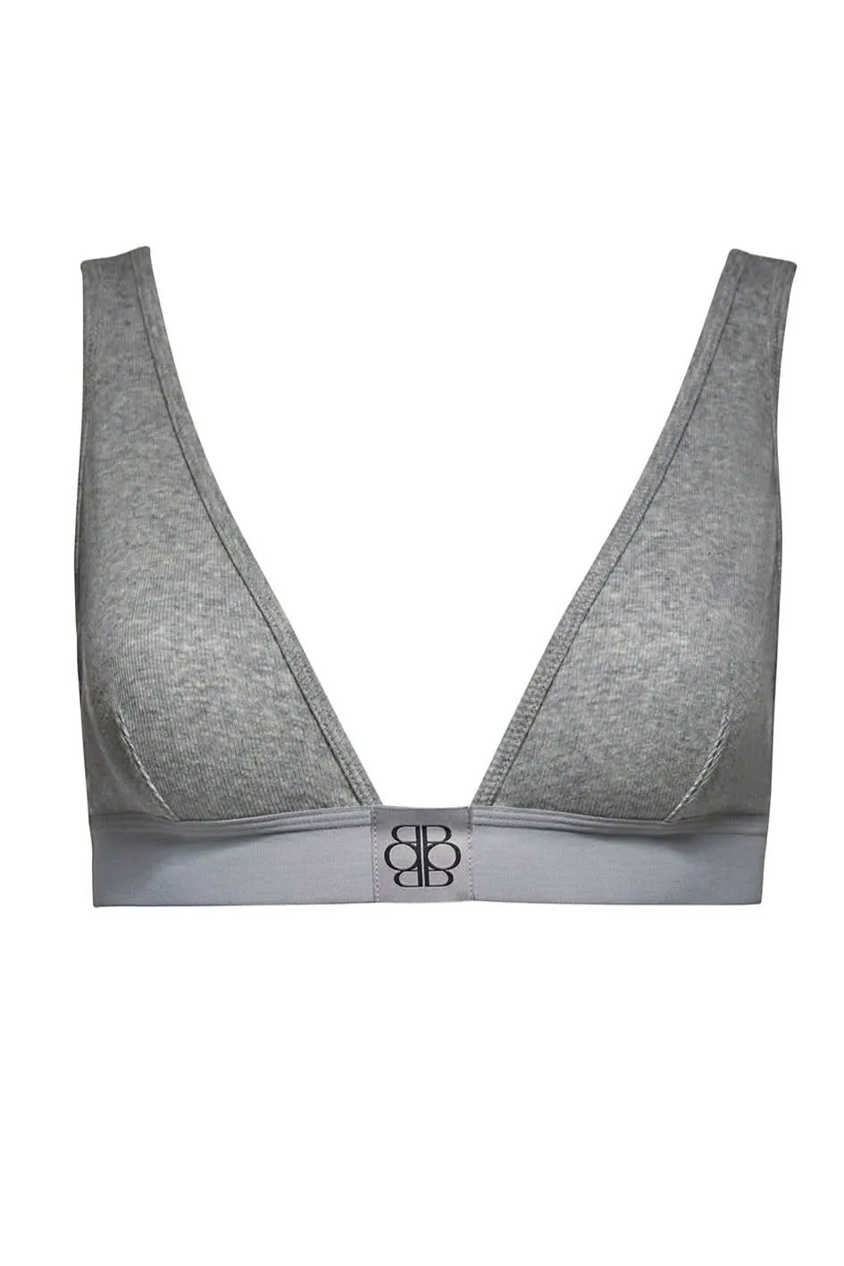 Cotton Rib Plunge Bralette - 3 Pack sold by Trunfio product image thumbnail 3
