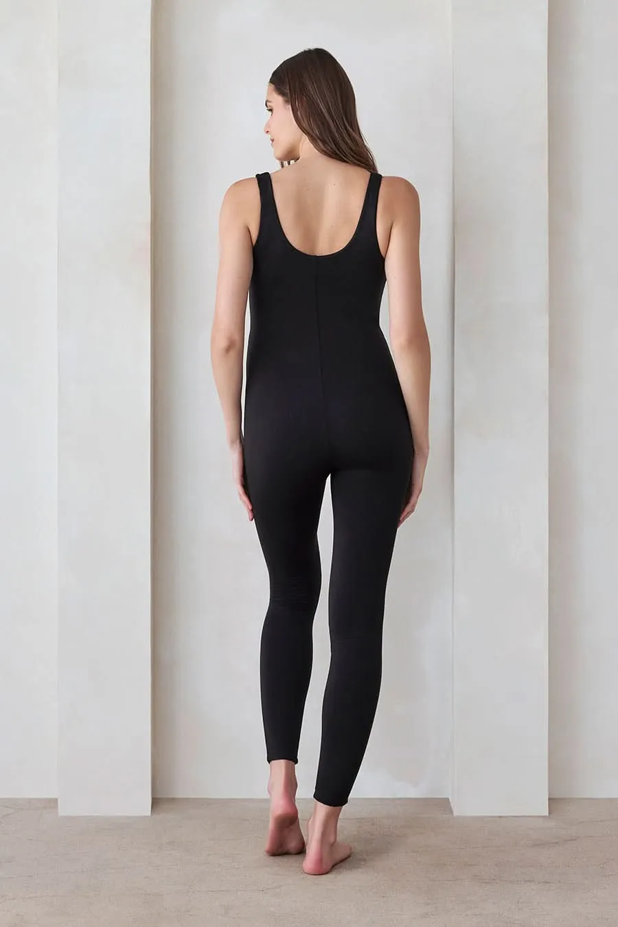 The Lucy Maternity Unitard - Black sold by Trunfio product image thumbnail 2