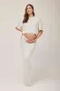 The 2-in-1 Cotton Maternity Maxi Skirt sold by Trunfio