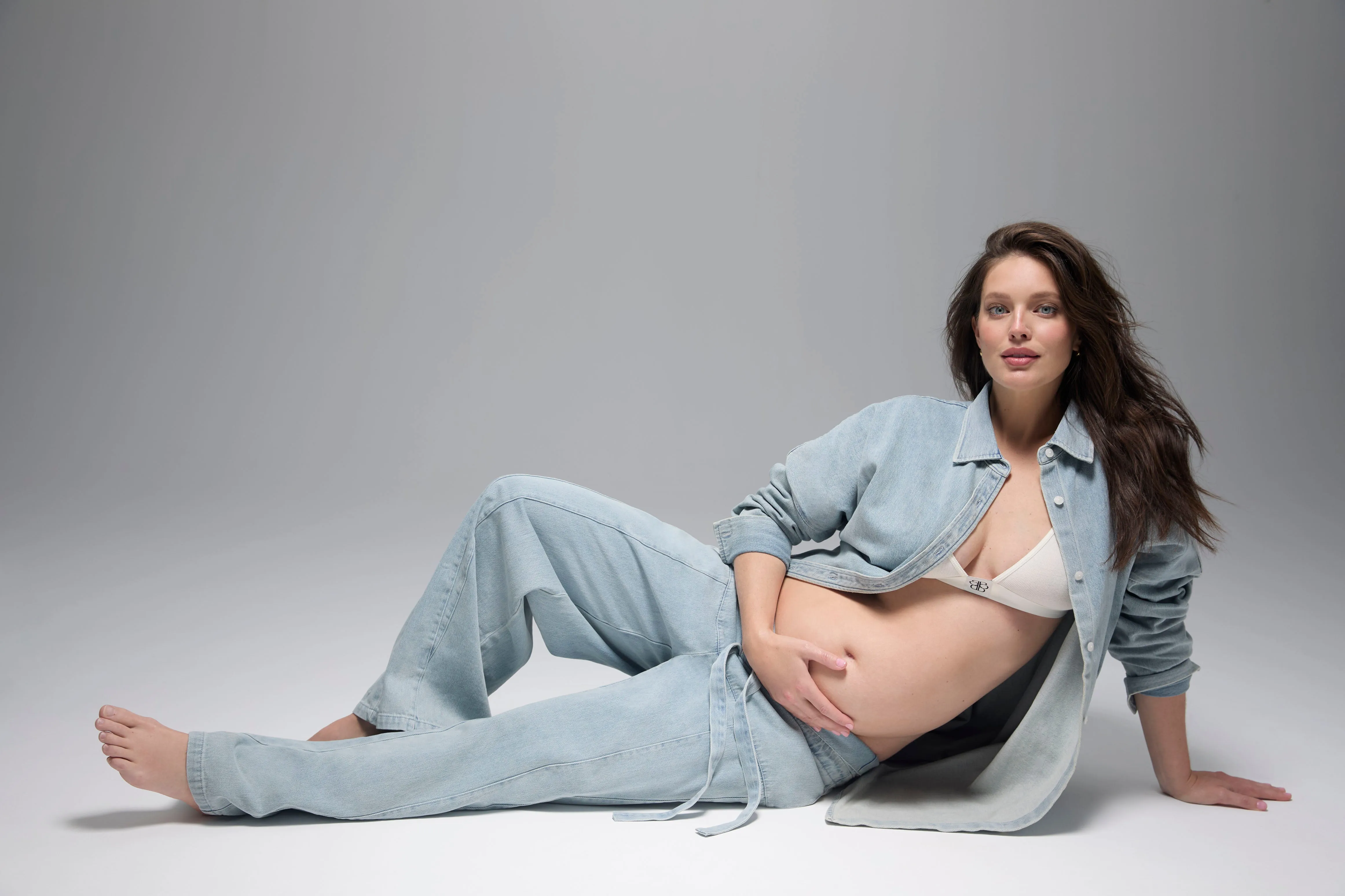 EMILY DIDONATO - Cotton Rib Triangle Bralette sold by Trunfio product image thumbnail 2