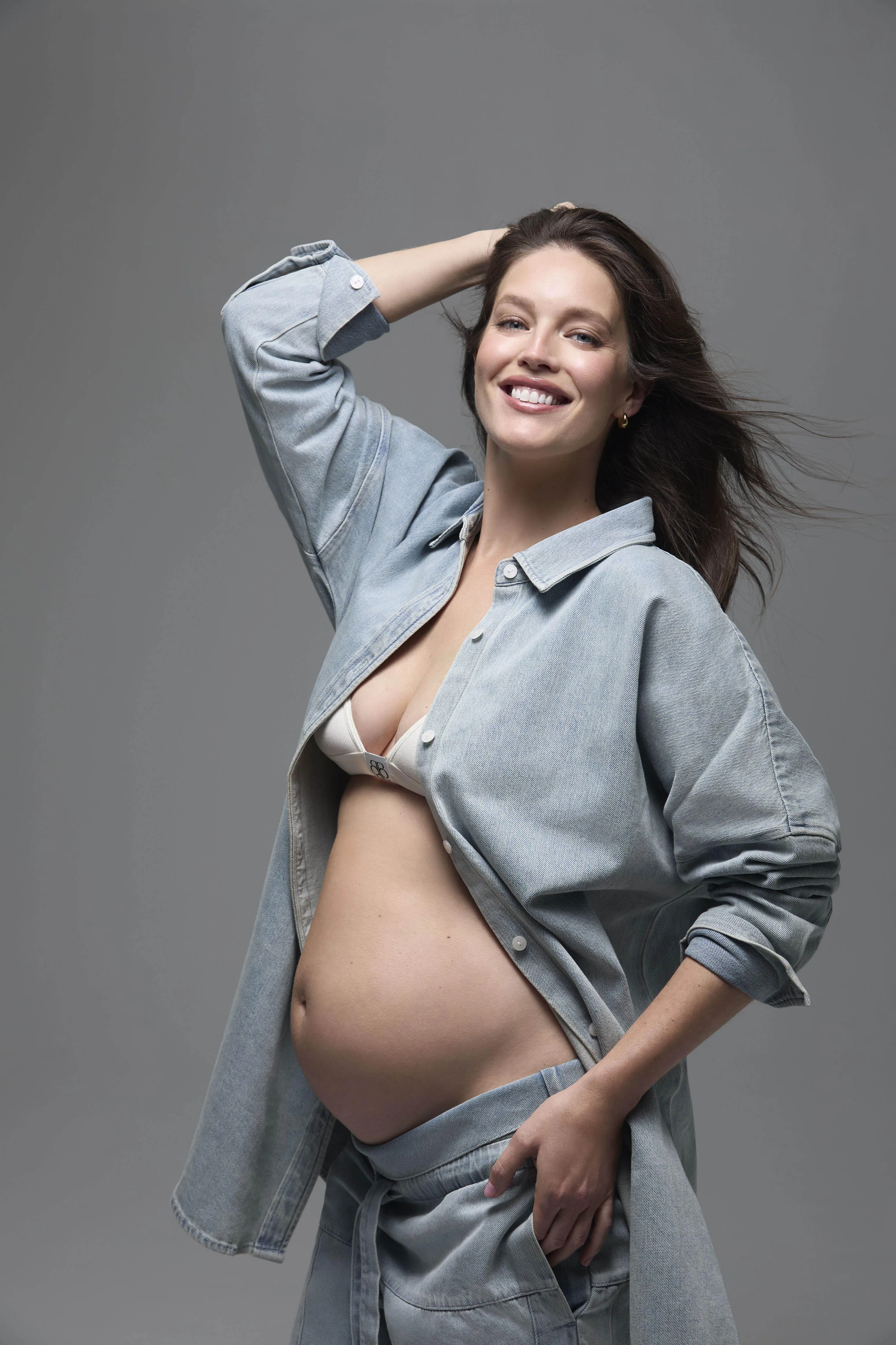 EMILY DIDONATO - Cotton Rib Triangle Bralette sold by Trunfio product image thumbnail 3