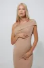 Cozy Knit One Shoulder Dress sold by Trunfio