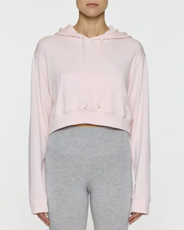 The Kaia Crop Skater Hoodie App Exclusive sold by Bleusalt