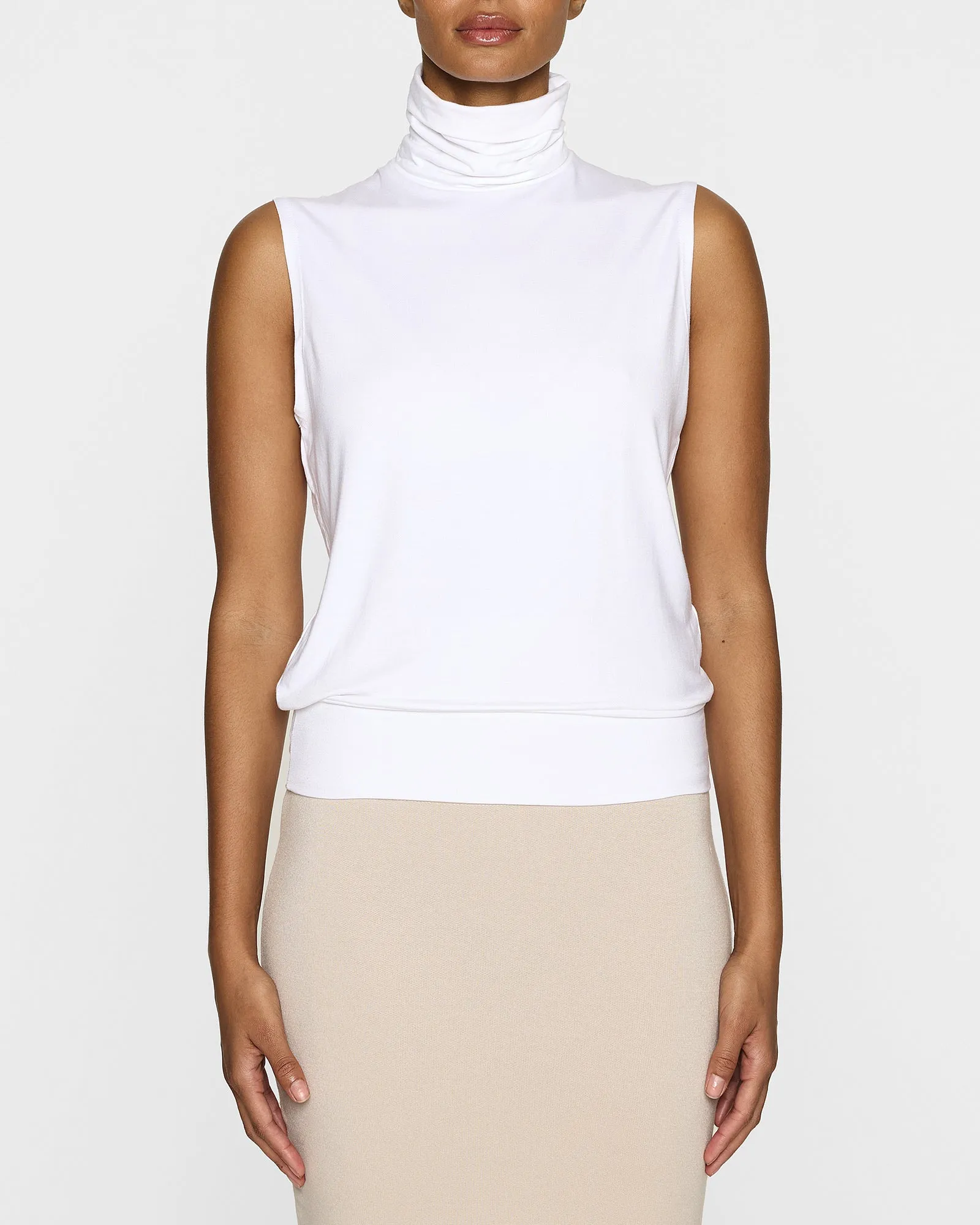 The Sleeveless Turtleneck Lite sold by Bleusalt product image thumbnail 5
