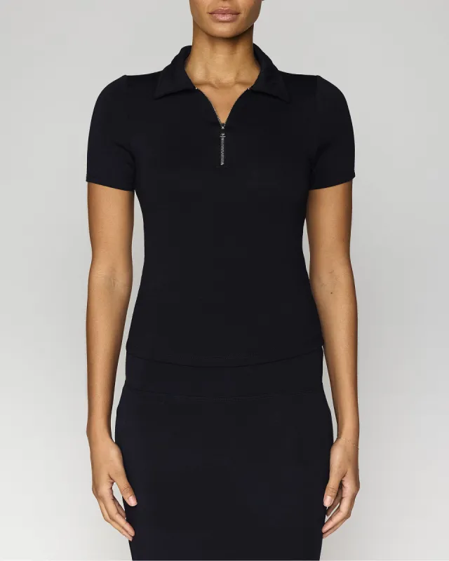 The Women's Zip Polo sold by Bleusalt