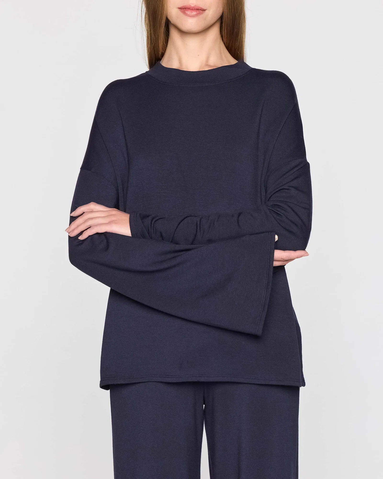 The Bell Sleeve Crew sold by Bleusalt