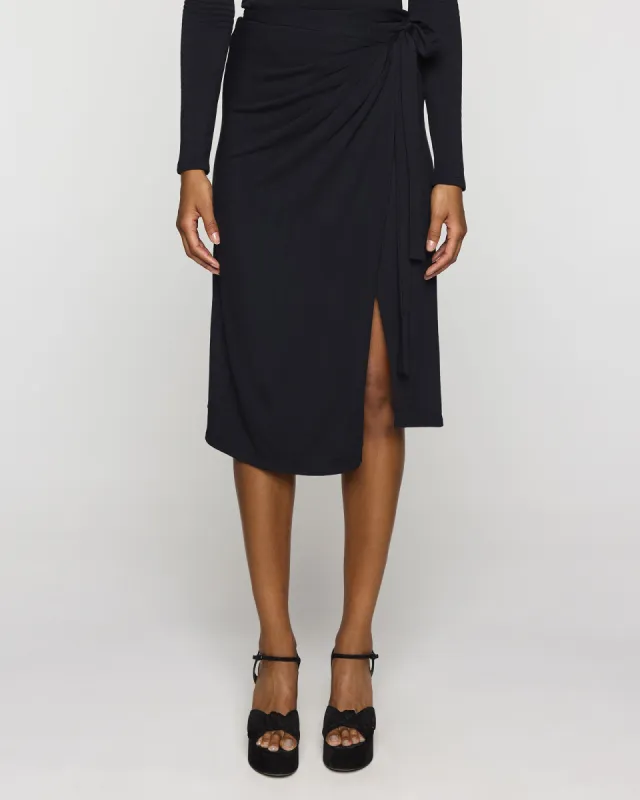 Christian Siriano x Bleusalt The Westward Wrap Skirt sold by Bleusalt