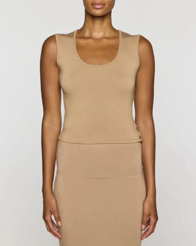 The Button Tank sold by Bleusalt