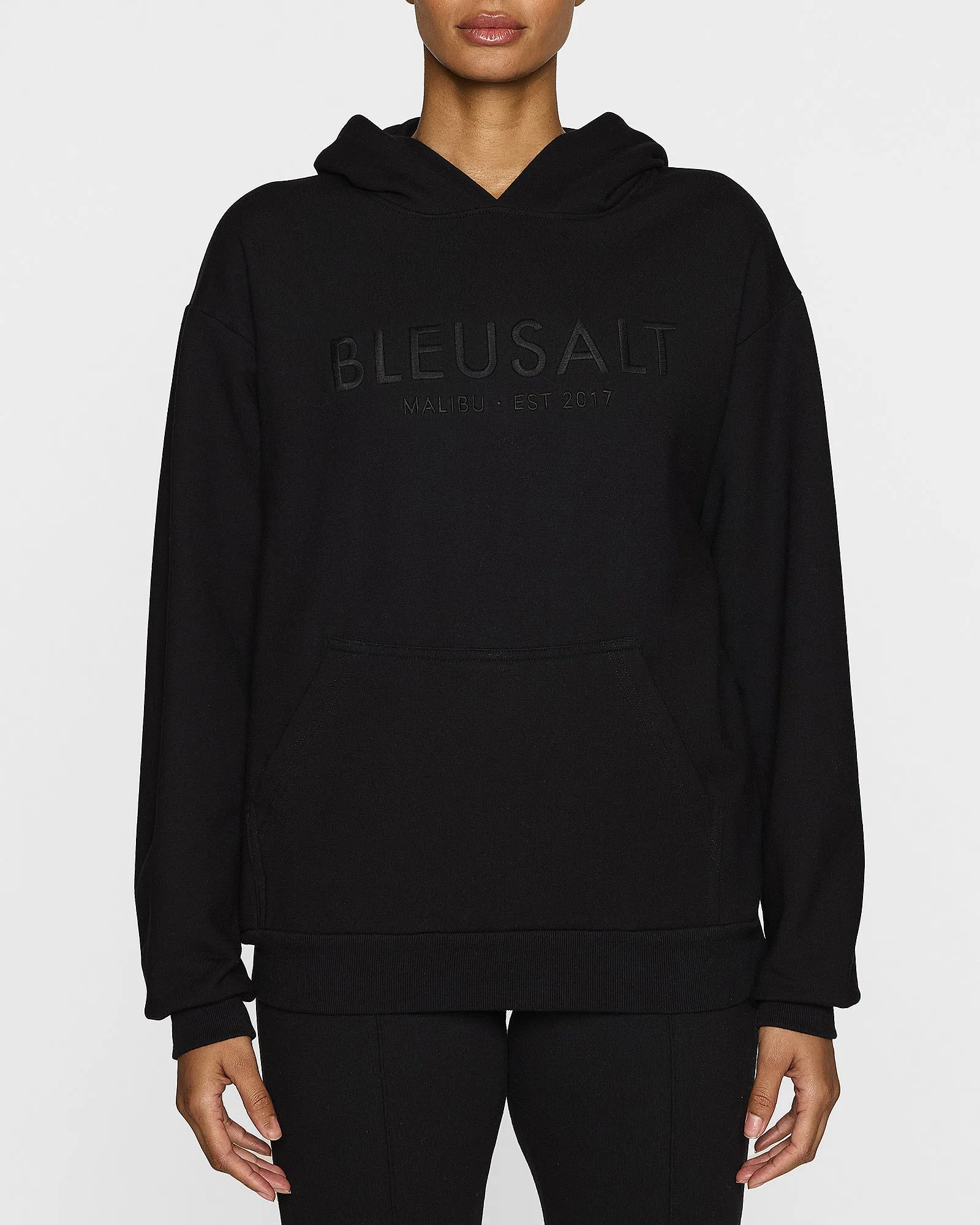 The Luxe Unisex Logo Skater sold by Bleusalt