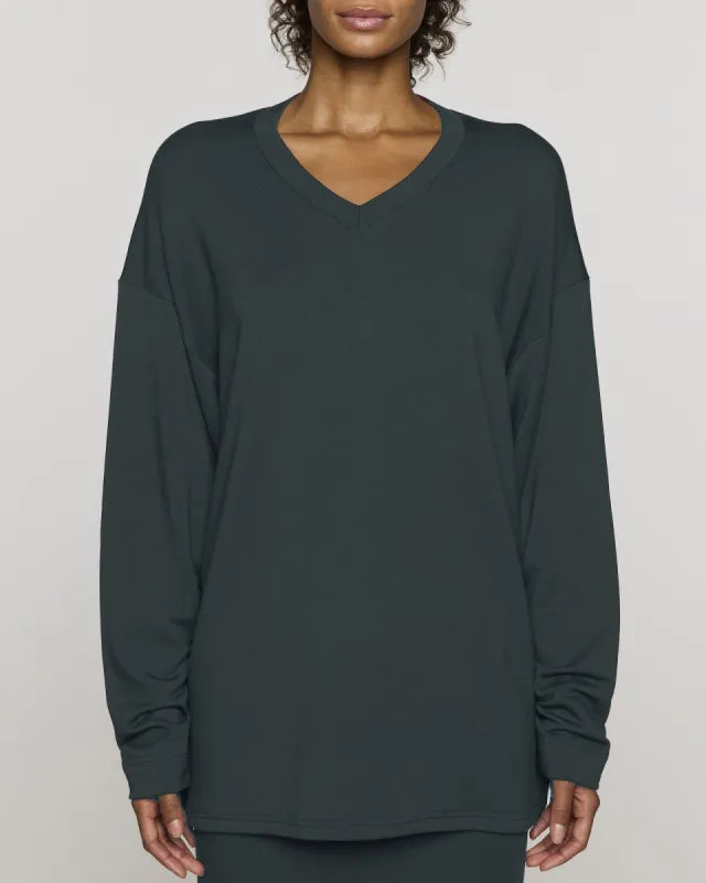 The Oversized V-Neck App Exclusive sold by Bleusalt