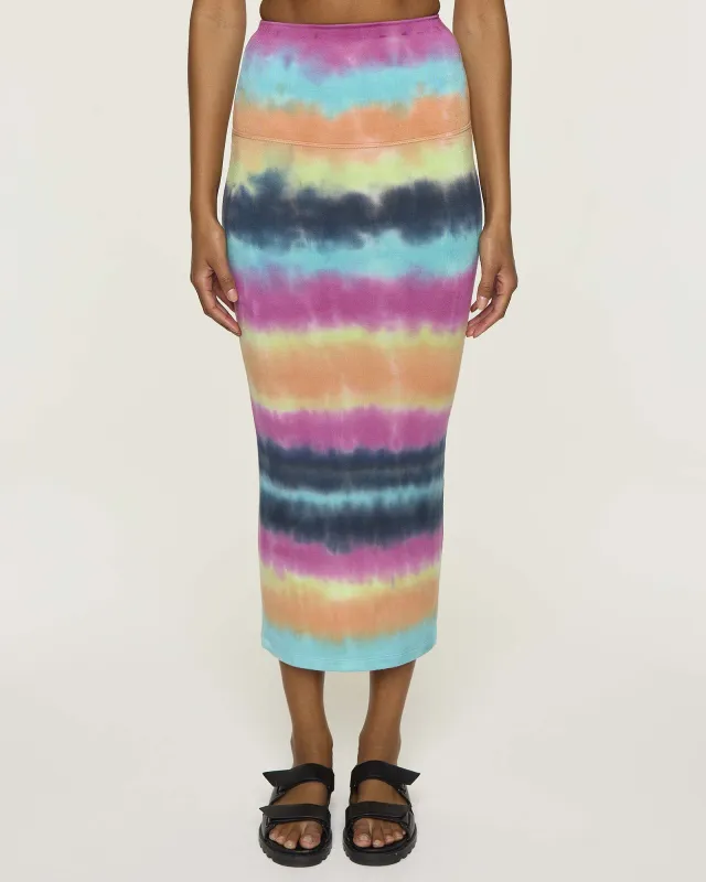 Tie Dye Tube Skirt sold by Bleusalt