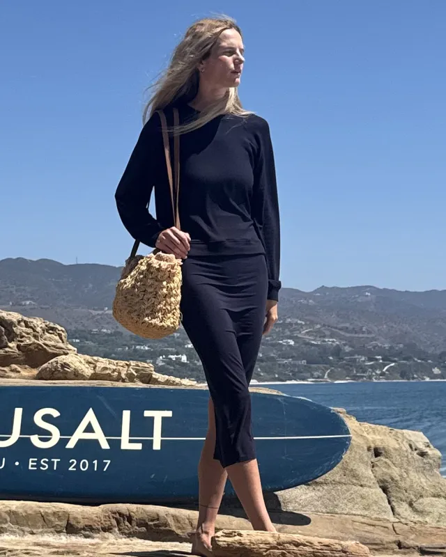 The Women's Raglan sold by Bleusalt