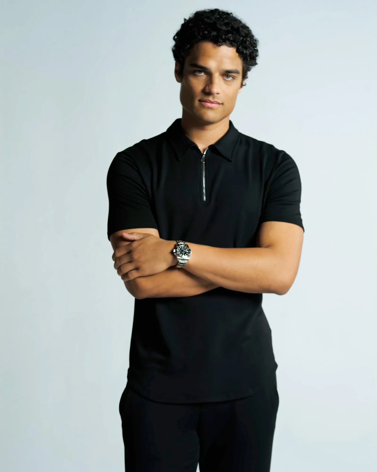 The Men's Zip Polo - Last Call sold by Bleusalt