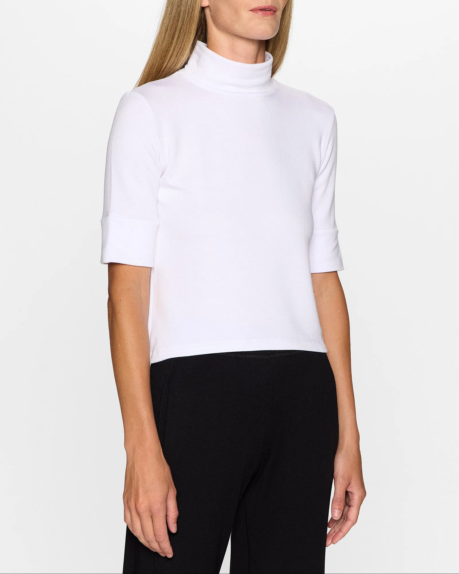The Mock Neck Top sold by Bleusalt product image thumbnail 3