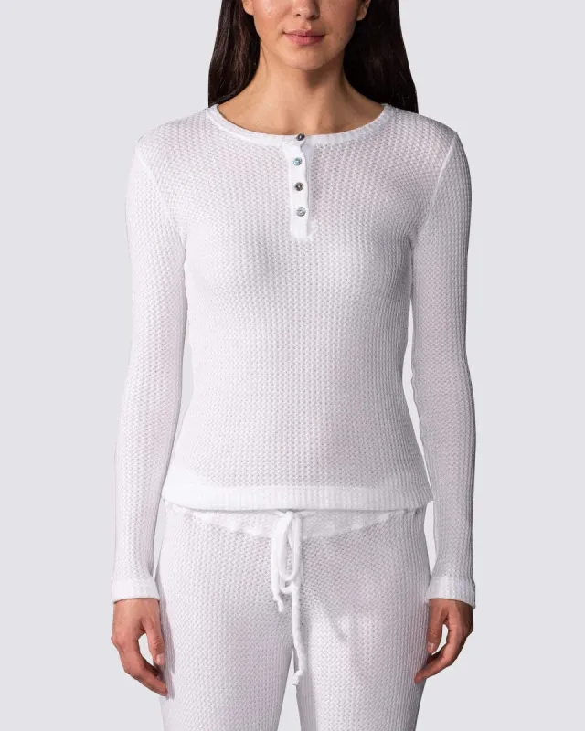 The Waffle Henley App Exclusive sold by Bleusalt