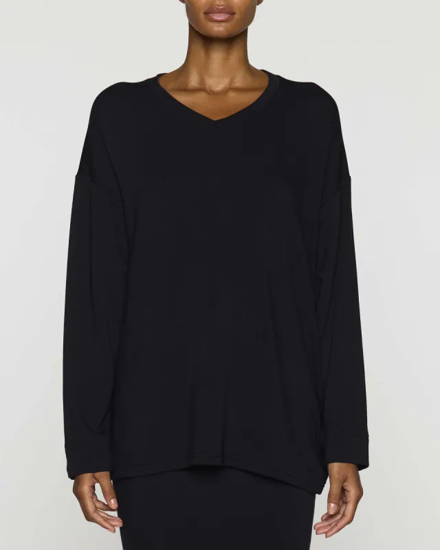 Capsule Oversized V-Neck sold by Bleusalt