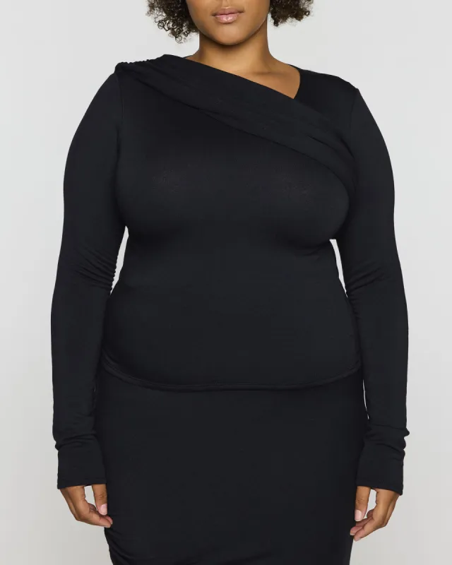 Christian Siriano x Bleusalt The Point Top sold by Bleusalt