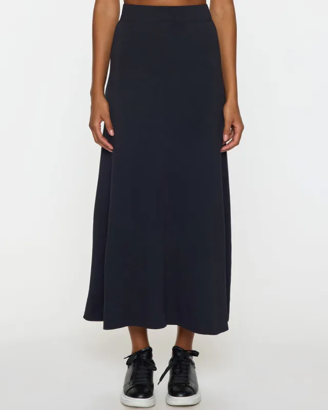 The Long A-Line Skirt sold by Bleusalt