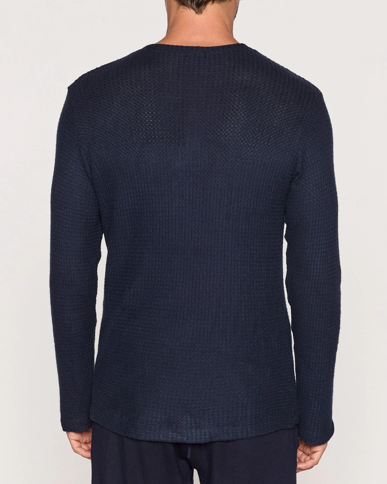 The Men's Waffle Henley App Exclusive sold by Bleusalt product image thumbnail 4