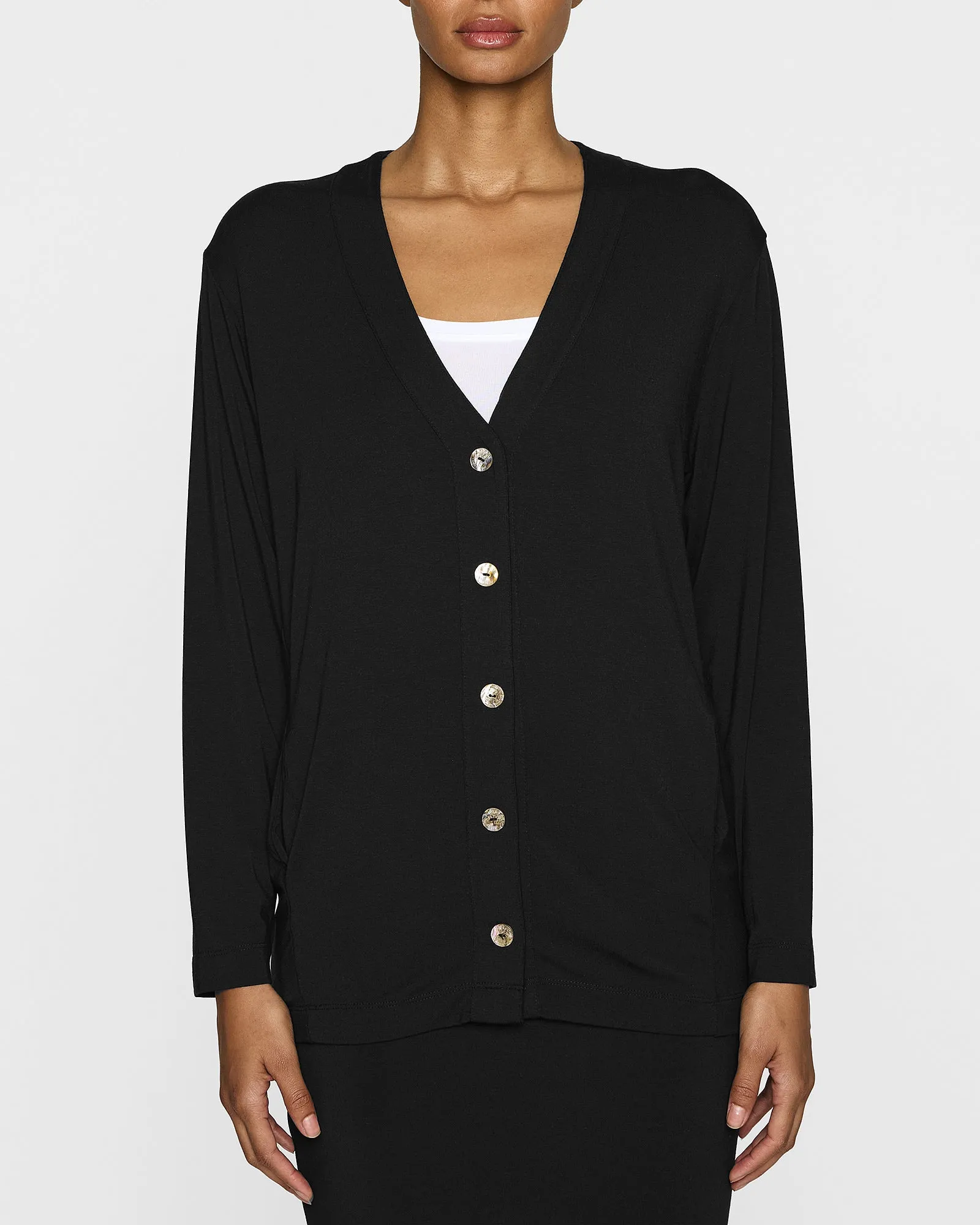 The Oversized Cardigan Lite sold by Bleusalt