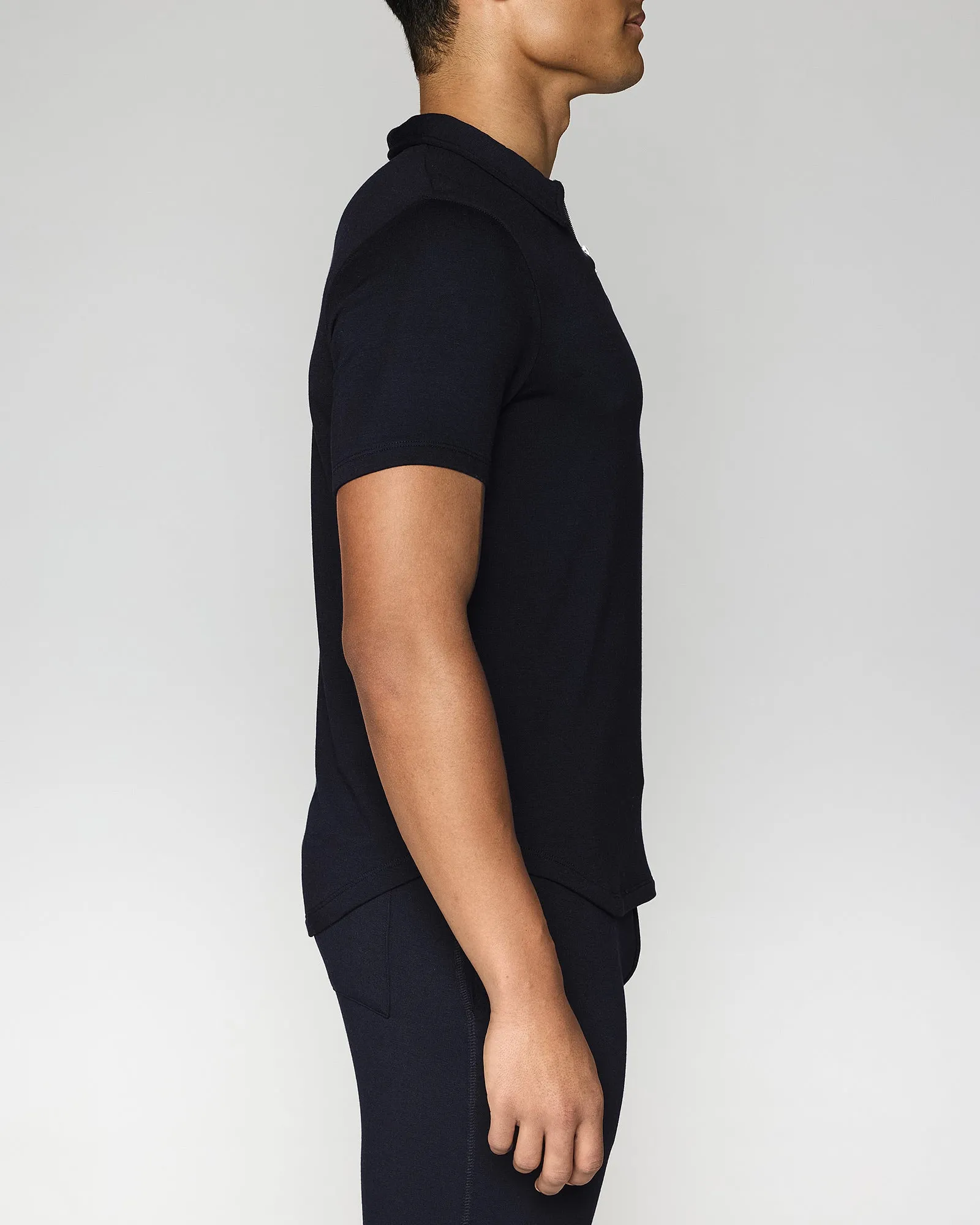 The Men's Zip Polo sold by Bleusalt product image thumbnail 2