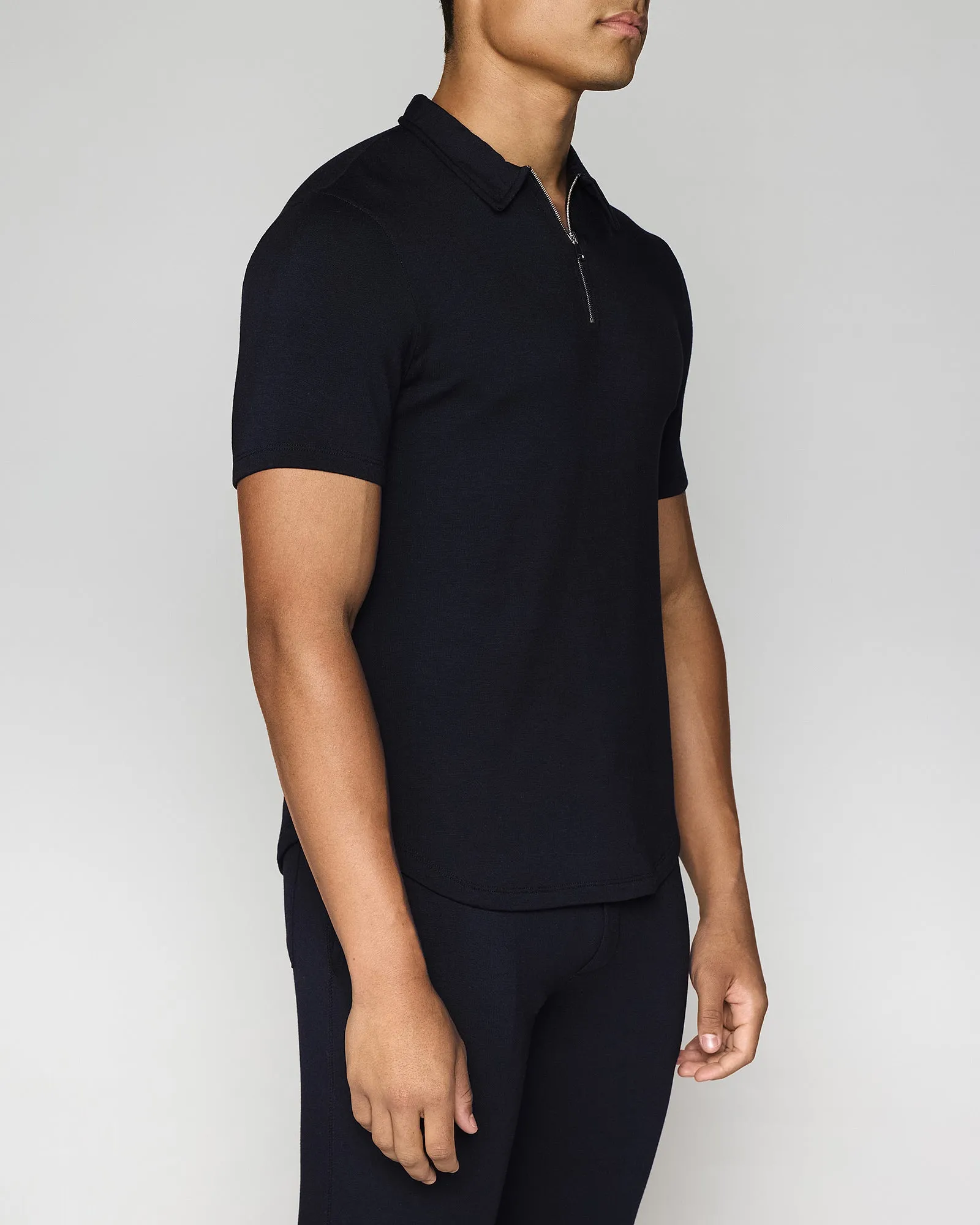 The Men's Zip Polo sold by Bleusalt product image thumbnail 3
