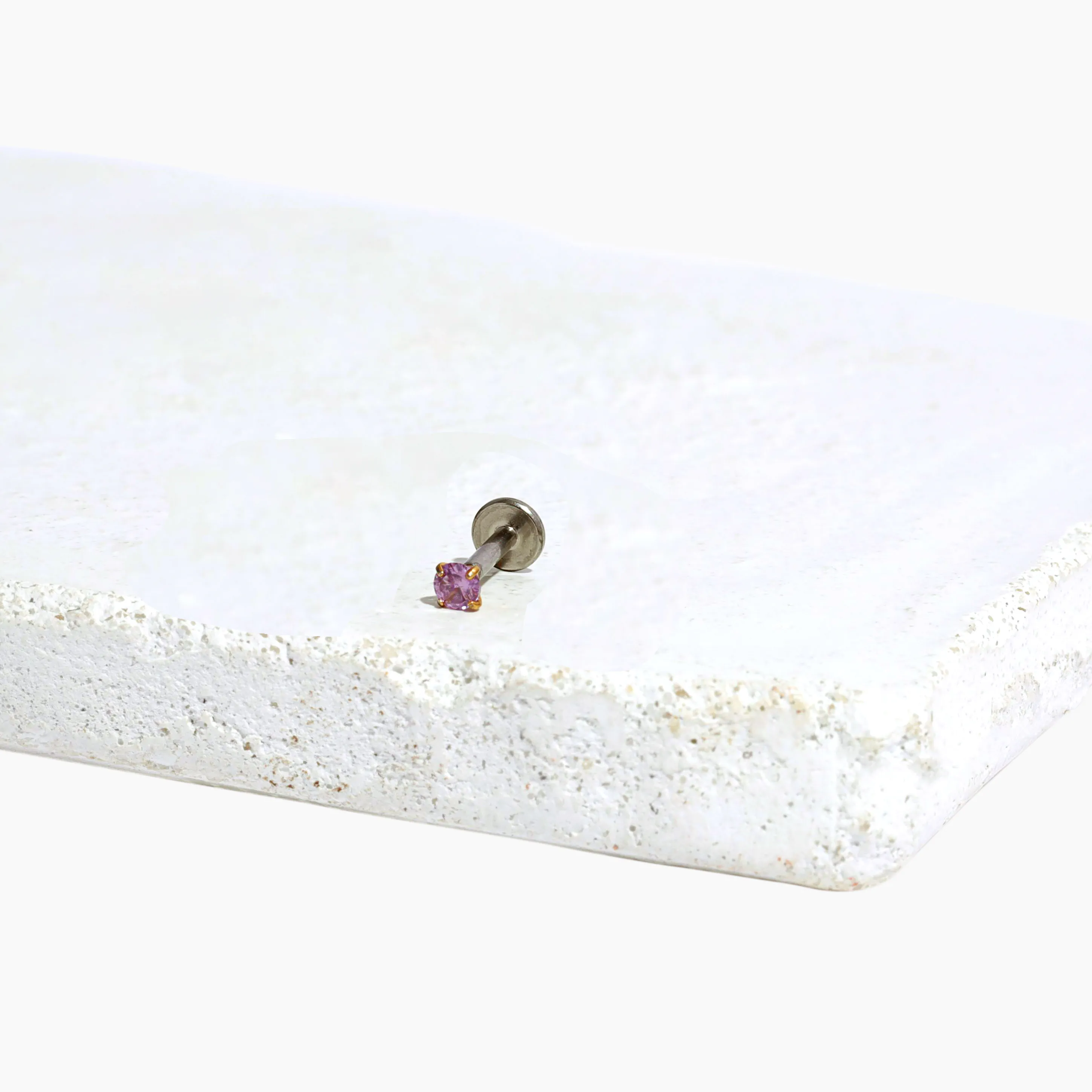 Single Turquoise Flat Back Stud Earring sold by Tini Lux product image thumbnail 3