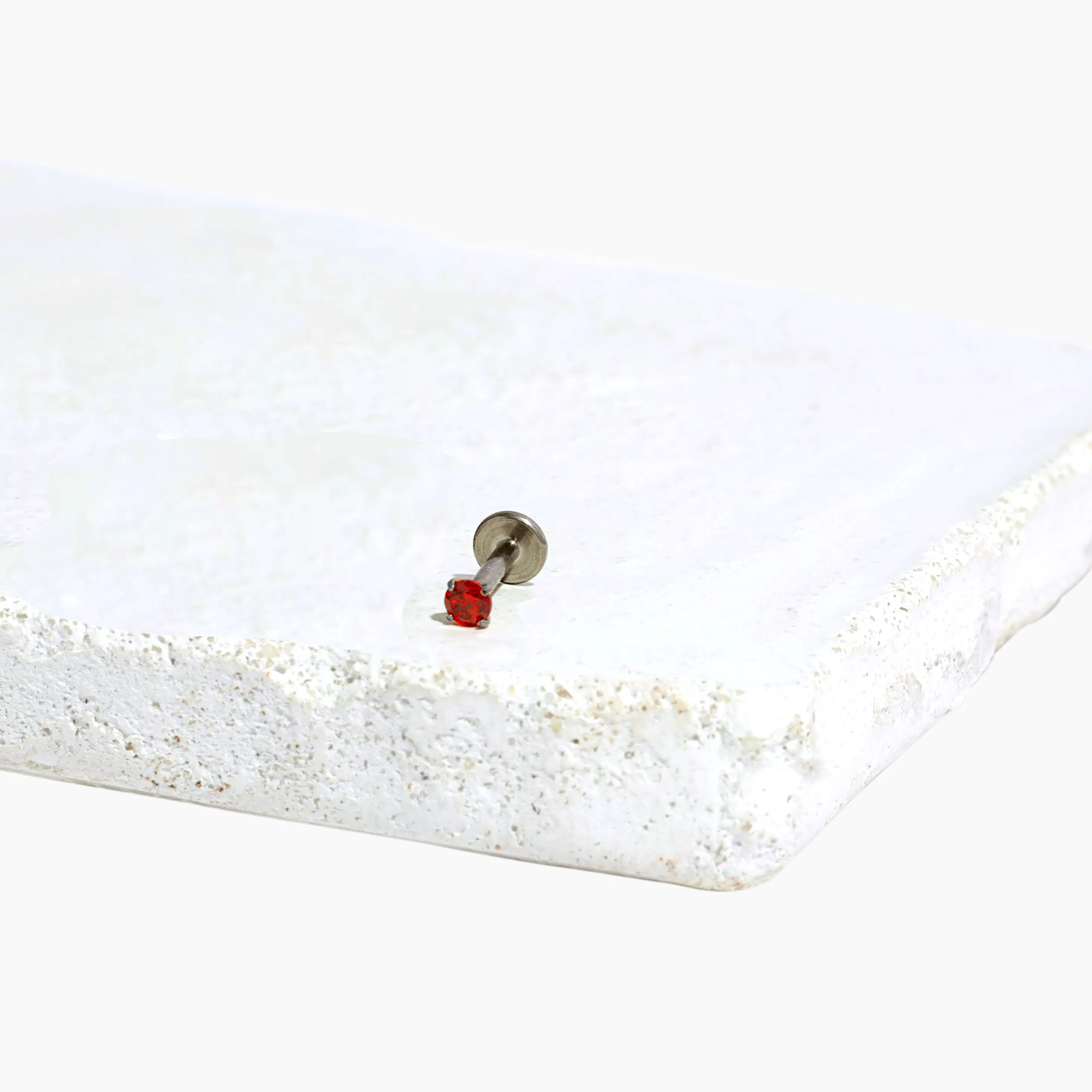 Single Turquoise Flat Back Stud Earring sold by Tini Lux product image thumbnail 2