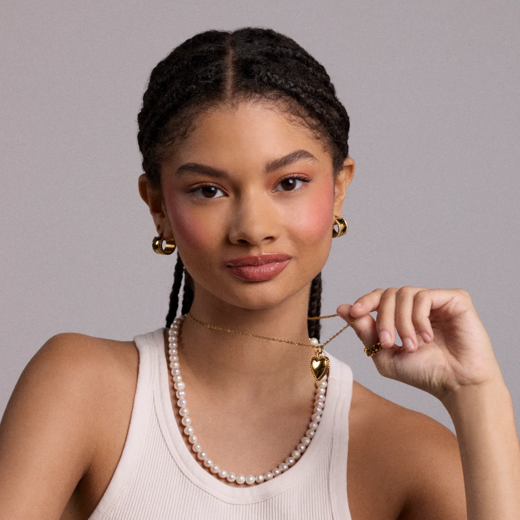 Gwen Hoop Earrings sold by Tini Lux product image thumbnail 4