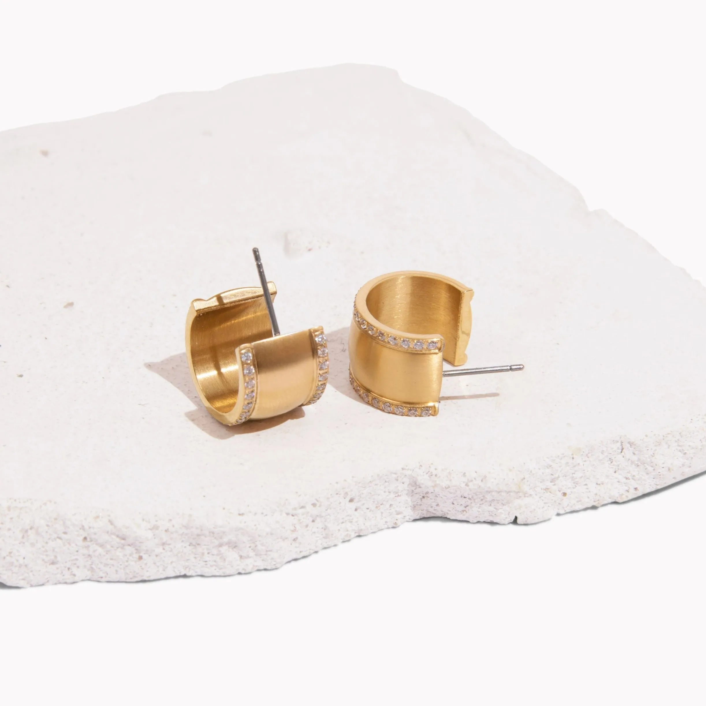 Gwen Hoop Earrings sold by Tini Lux