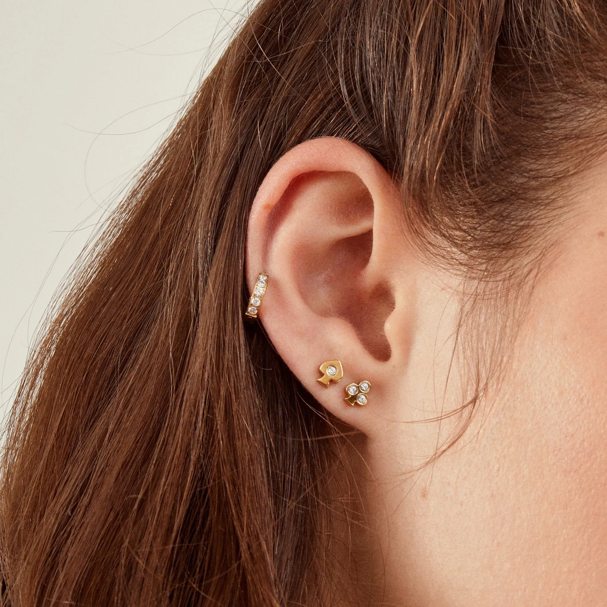 Club Ace Studs sold by Tini Lux product image thumbnail 2