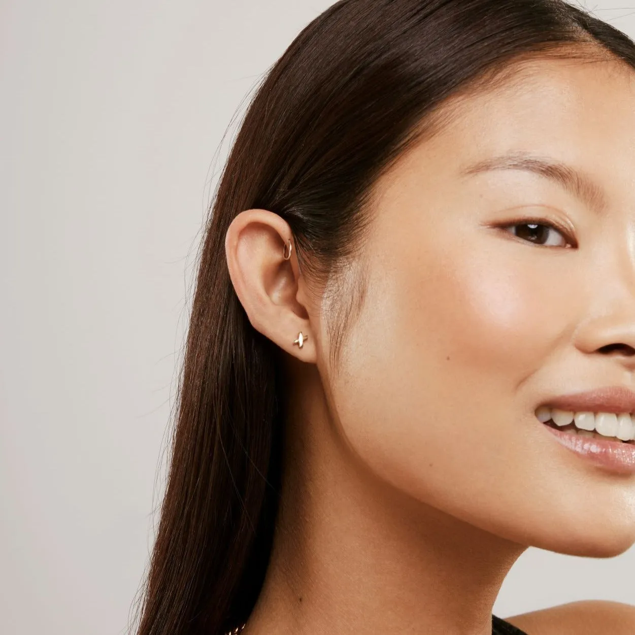 Abra Stud Earrings sold by Tini Lux product image thumbnail 3