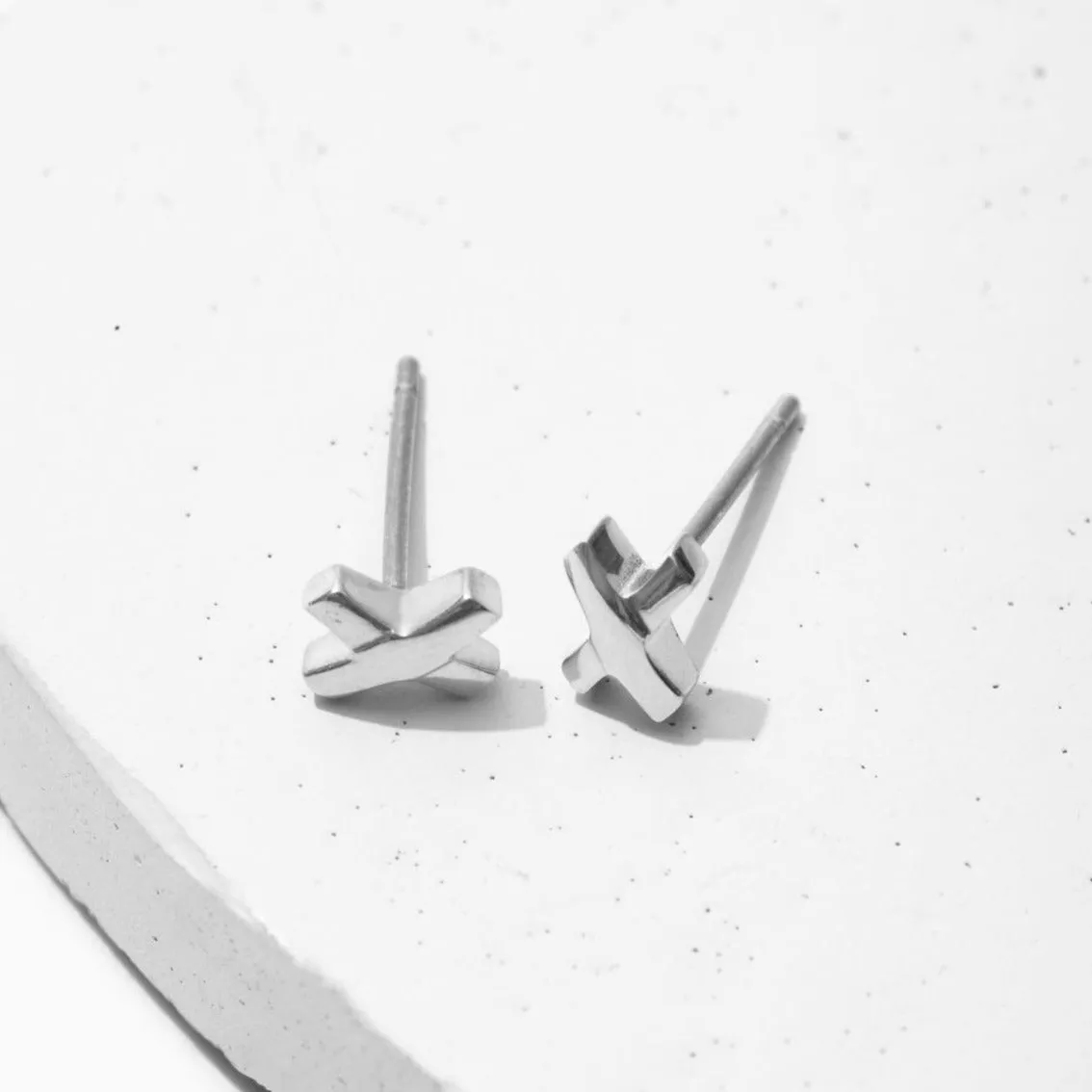 Abra Stud Earrings sold by Tini Lux product image thumbnail 2