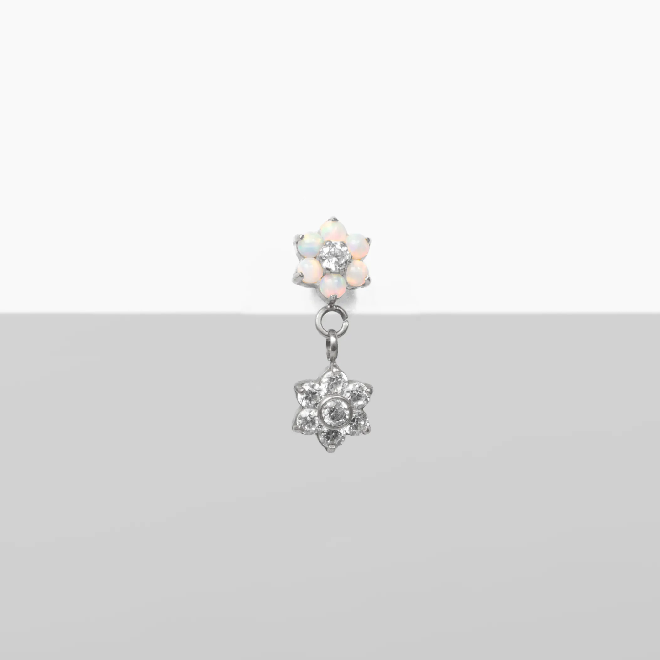 Single Nano Elsie Flat Back Stud sold by Tini Lux product image thumbnail 3