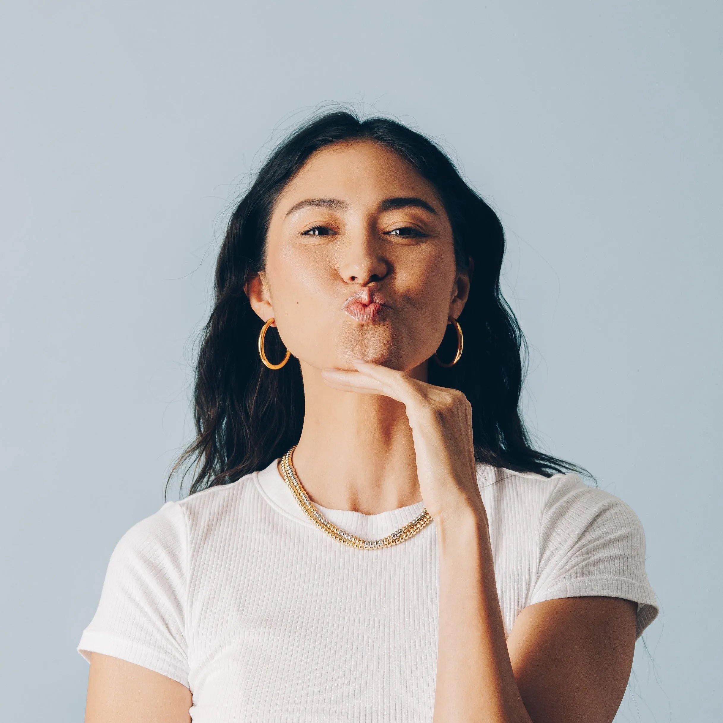 Large Long Weekend Hoops sold by Tini Lux product image thumbnail 3