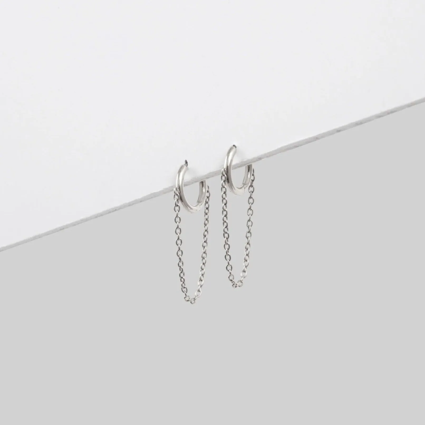 Mini Jane Hoop Earrings sold by Tini Lux product image thumbnail 4